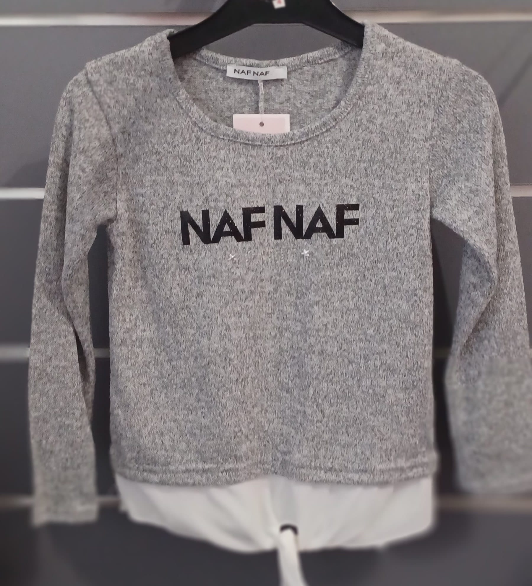 Pull Nafnaf gris